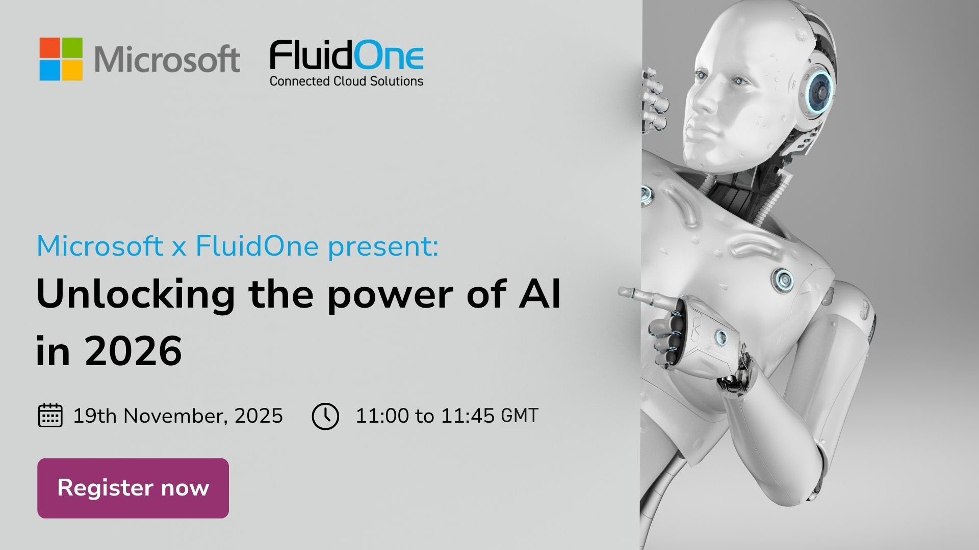 Microsoft x FluidOne: Unlocking the power of AI 2026 Microsoft x FluidOne: Unlocking the power of AI 2026